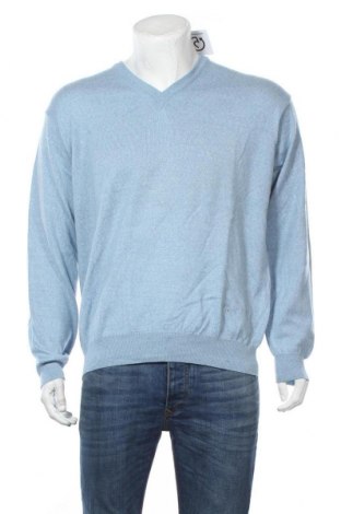 Męski sweter Navigare, Rozmiar M, Kolor Niebieski, 55% wełna, 45%akryl, Cena 76,80 zł