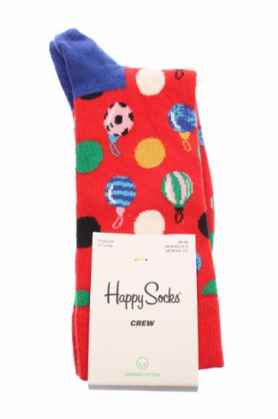 Κάλτσες Happy Socks, Μέγεθος M, Χρώμα Κόκκινο, 86% βαμβάκι, 12% πολυαμίδη, 2% ελαστάνη, Τιμή 5,98 €