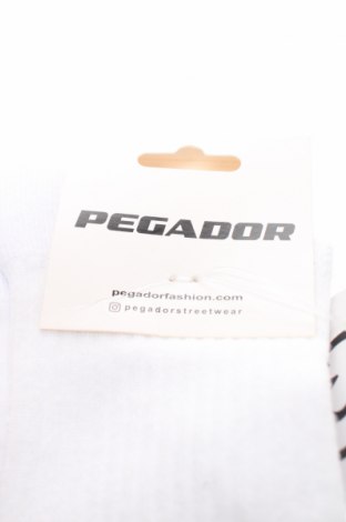 Κάλτσες Pegador, Μέγεθος M, Χρώμα Λευκό, 82% βαμβάκι, 13% πολυαμίδη, 5% ελαστάνη, Τιμή 5,69 €