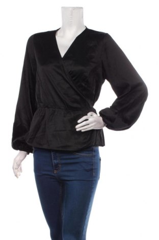 Дамска блуза Bubbleroom, Размер L, Цвят Черен, Цена 10,50 лв.