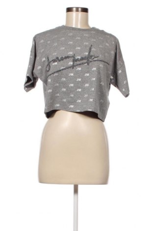 Γυναικεία μπλούζα Jeremy Meeks, Μέγεθος S, Χρώμα Γκρί, Τιμή 13,11 €