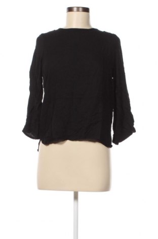 Дамска блуза Mango, Размер XS, Цвят Черен, Цена 11,40 лв.