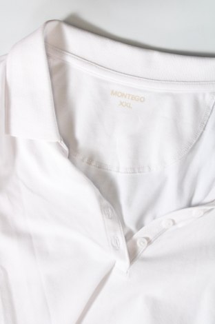 Γυναικεία μπλούζα Montego, Μέγεθος XXL, Χρώμα Λευκό, Τιμή 49,48 €