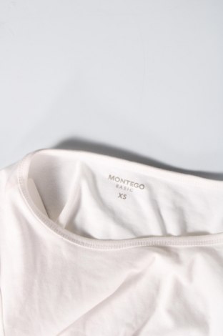Γυναικεία μπλούζα Montego, Μέγεθος XS, Χρώμα Λευκό, Τιμή 12,37 €
