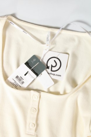 Дамска блуза ONLY, Размер M, Цвят Екрю, Цена 96,00 лв.