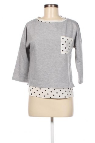 Γυναικεία μπλούζα Susy Mix, Μέγεθος S, Χρώμα Γκρί, Τιμή 8,66 €