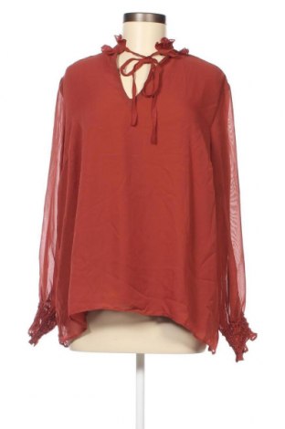 Дамска блуза Vila, Размер XL, Цвят Оранжев, Цена 19,20 лв.