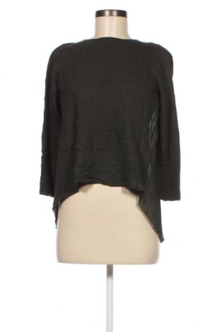 Дамска блуза Zara, Размер S, Цвят Зелен, Цена 6,08 лв.