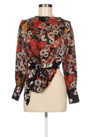 Дамска блуза Zara, Размер S, Цвят Многоцветен, Полиестер, Цена 38,00 лв.