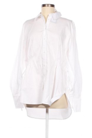 Дамска риза Joop!, Размер M, Цвят Бял, 65% памук, 32% полиамид, 3% еластан, Цена 271,00 лв.
