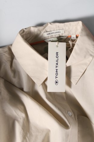 Γυναικείο πουκάμισο Tom Tailor, Μέγεθος S, Χρώμα  Μπέζ, Τιμή 10,89 €
