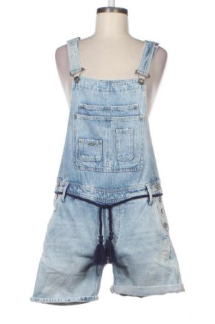 Дамски дънков гащеризон Pepe Jeans, Размер M, Цвят Син, Цена 219,00 лв.