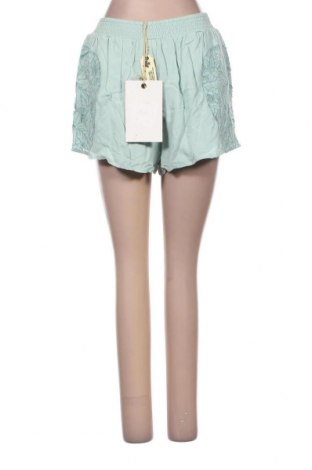 Дамски къс панталон Khujo, Размер S, Цвят Зелен, Цена 25,40 лв.