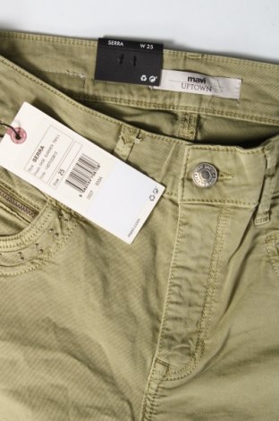 Дамски къс панталон Mavi, Размер XS, Цвят Зелен, Цена 25,40 лв.