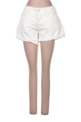 Дамски къс панталон Pepe Jeans, Размер M, Цвят Бял, Цена 25,40 лв.