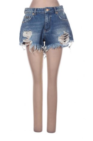 Γυναικείο κοντό παντελόνι Superdry, Μέγεθος S, Χρώμα Μπλέ, Τιμή 13,09 €