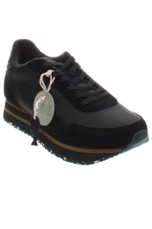 Дамски обувки Woden, Размер 39, Цвят Черен, Текстил, естествена кожа, Цена 182,00 лв.