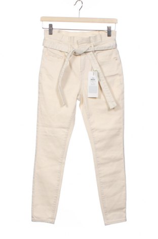 Дамски панталон ONLY, Размер XS, Цвят Бежов, Цена 116,00 лв.