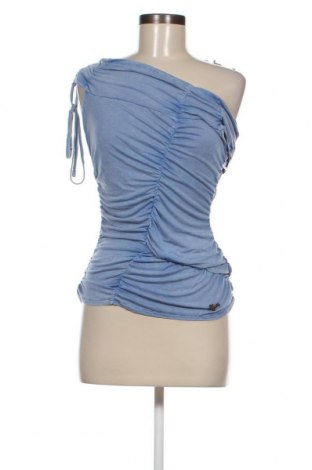 Γυναικείο αμάνικο μπλουζάκι Khujo, Μέγεθος M, Χρώμα Μπλέ, Τιμή 9,38 €