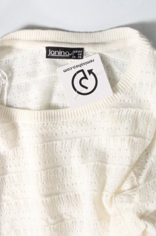 Дамски пуловер Janina, Размер XL, Цвят Бял, Цена 36,00 лв.