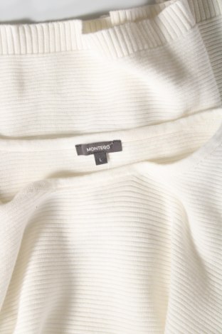 Дамски пуловер Montego, Размер L, Цвят Бял, Цена 135,00 лв.