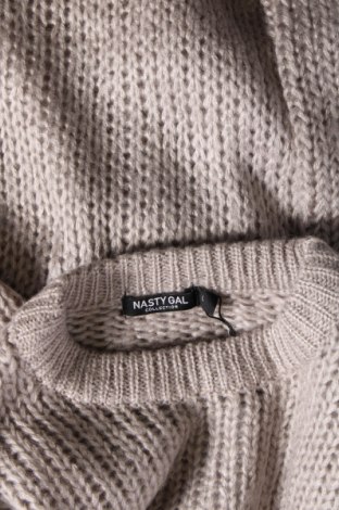 Дамски пуловер Nasty Gal, Размер L, Цвят Сив, Цена 67,50 лв.