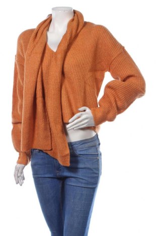 Γυναικείο πουλόβερ Who What Wear, Μέγεθος S, Χρώμα Πορτοκαλί, Τιμή 15,95 €