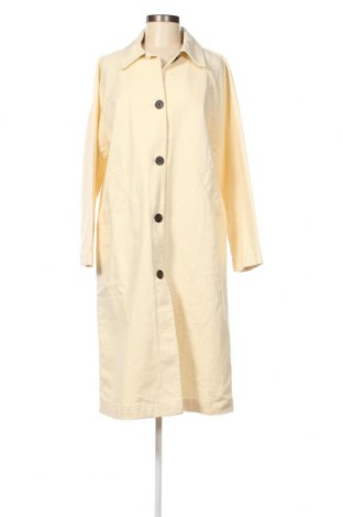 Damen Trenchcoat Monki, Größe M, Farbe Ecru, Preis 139,18 €