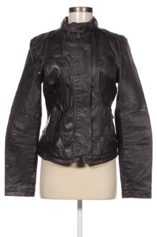 Γυναικείο δερμάτινο μπουφάν S.Oliver Black Label, Μέγεθος M, Χρώμα Μαύρο, Τιμή 26,56 €