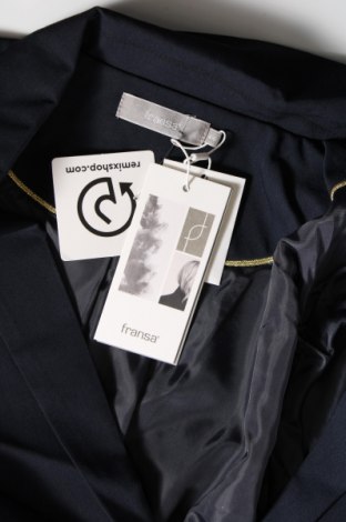 Γυναικείο σακάκι Fransa, Μέγεθος XL, Χρώμα Μπλέ, Τιμή 79,38 €