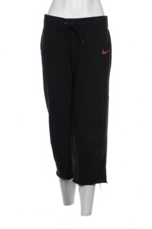 Γυναικείο αθλητικό παντελόνι Nike, Μέγεθος L, Χρώμα Μαύρο, 77% βαμβάκι, 23% πολυεστέρας, Τιμή 22,27 €