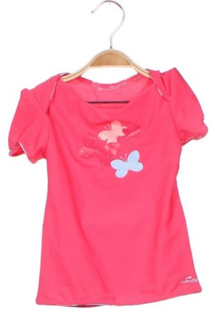 Детска блуза Nabaiji, Размер 2-3y/ 98-104 см, Цвят Розов, Цена 5,20 лв.