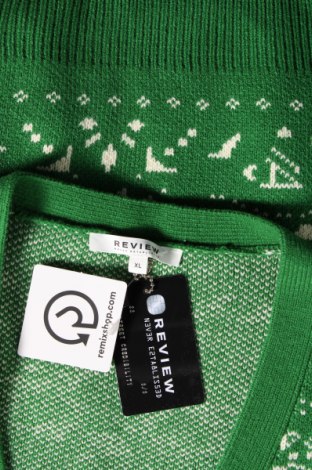 Jachetă tricotată de bărbați Review, Mărime XL, Culoare Verde, Preț 444,08 Lei