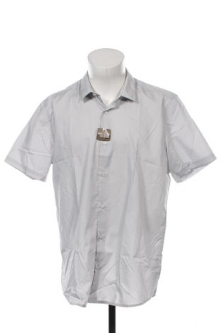 Ανδρικό πουκάμισο Gemo, Μέγεθος XL, Χρώμα Γκρί, Τιμή 3,46 €