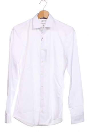 Мъжка риза Jake*s, Размер XS, Цвят Бял, 93% памук, 7% еластан, Цена 36,48 лв.
