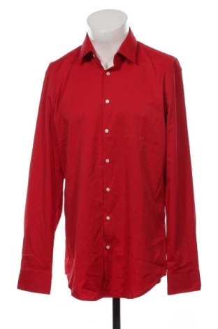 Мъжка риза Jake*s, Размер M, Цвят Червен, Цена 18,24 лв.