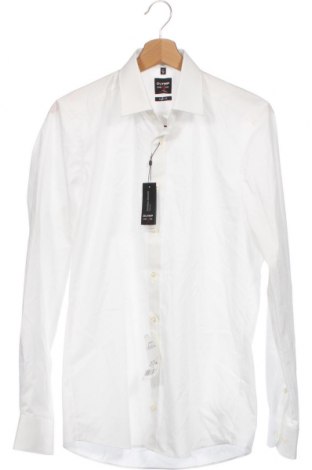 Pánská košile  Olymp, Velikost S, Barva Bílá, 97% bavlna, 3% elastan, Cena  828,00 Kč