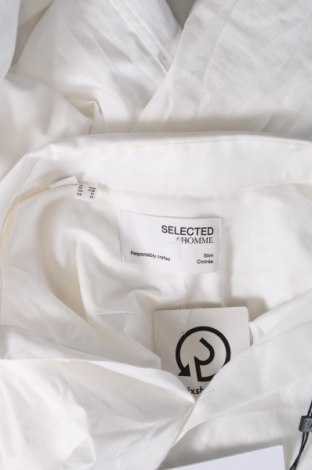 Ανδρικό πουκάμισο Selected Homme, Μέγεθος S, Χρώμα Λευκό, Τιμή 65,46 €