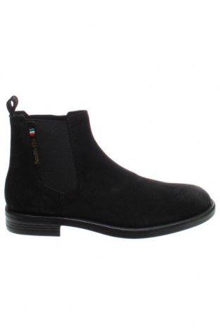 Мъжки обувки Pantofola D'oro, Размер 44, Цвят Черен, Естествен велур, Цена 139,50 лв.