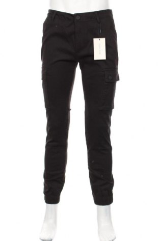 Ανδρικό παντελόνι Pier One, Μέγεθος M, Χρώμα Μαύρο, Τιμή 11,96 €
