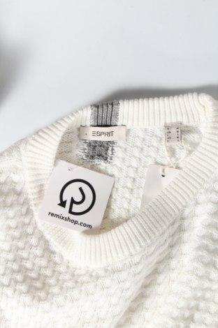 Мъжки пуловер Esprit, Размер M, Цвят Бял, Цена 67,50 лв.