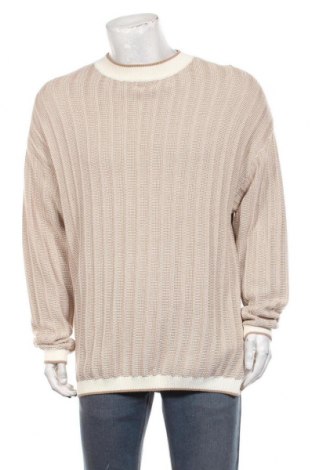 Мъжки пуловер Review, Размер XL, Цвят Бежов, Цена 8,10 лв.