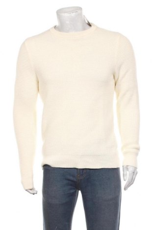 Мъжки пуловер Review, Размер S, Цвят Екрю, Цена 31,05 лв.