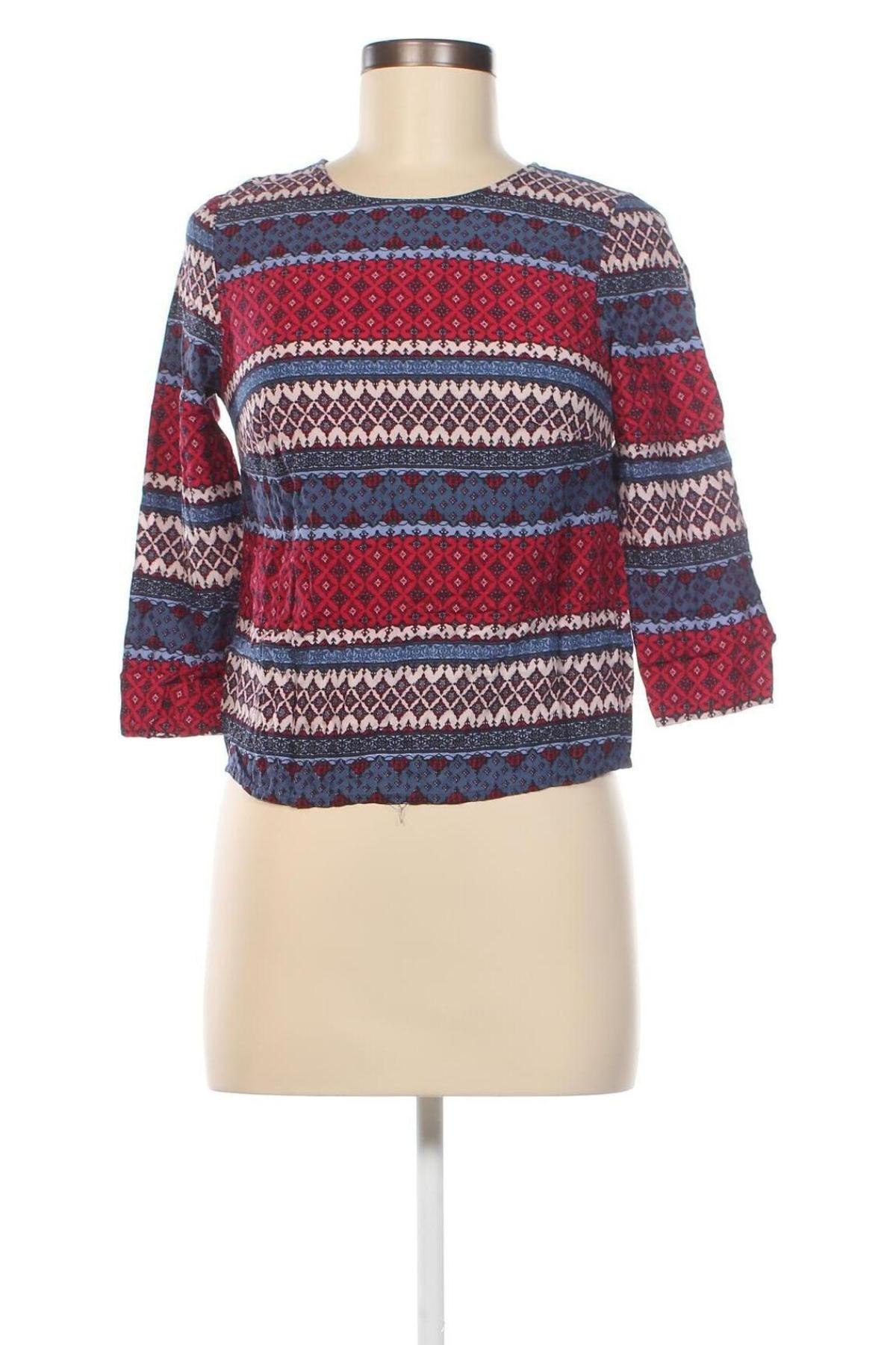 Дамска блуза H&M Divided, Размер XS, Цвят Многоцветен, Цена 35,00 лв.