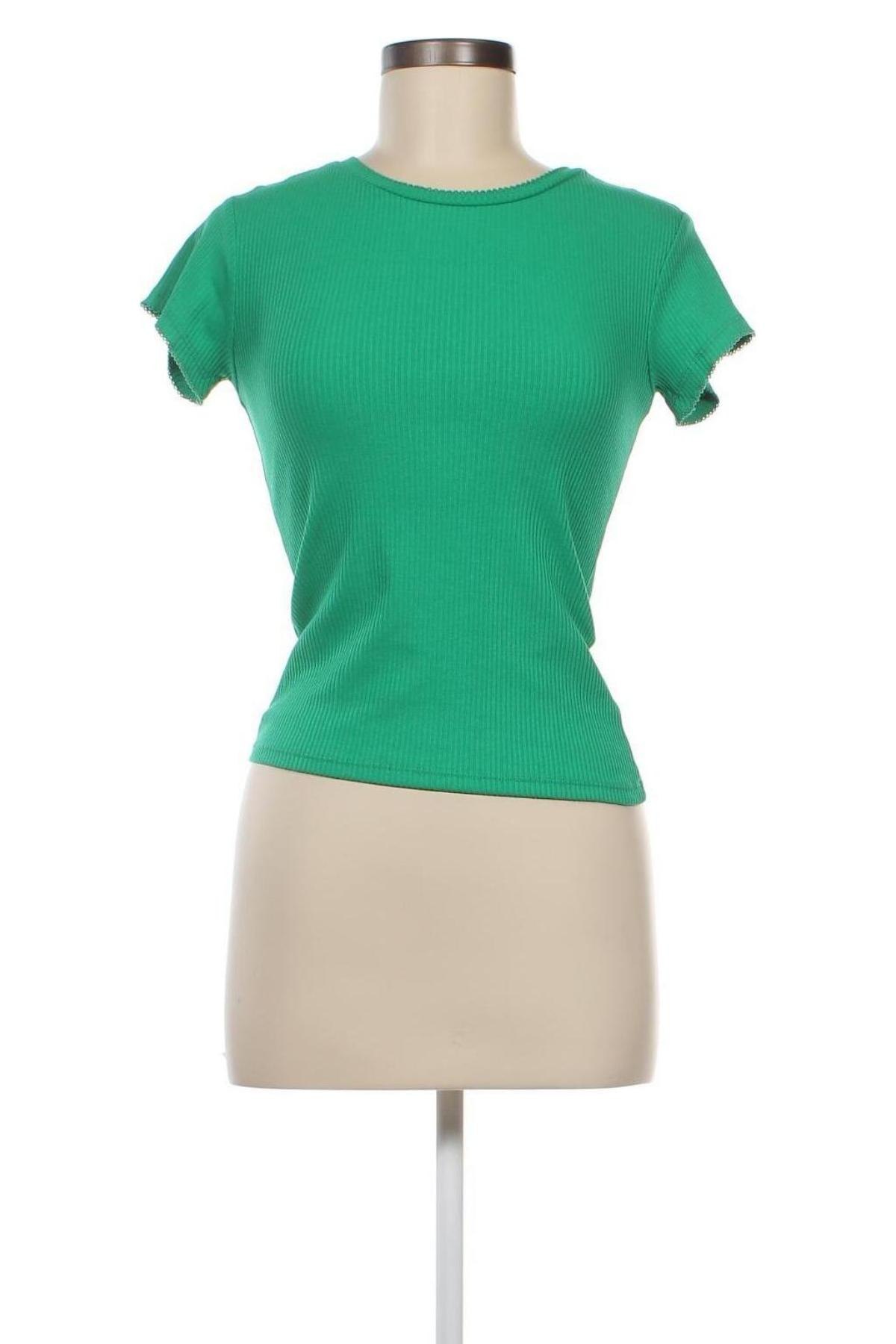 Дамска блуза Review, Размер S, Цвят Зелен, Цена 19,20 лв.