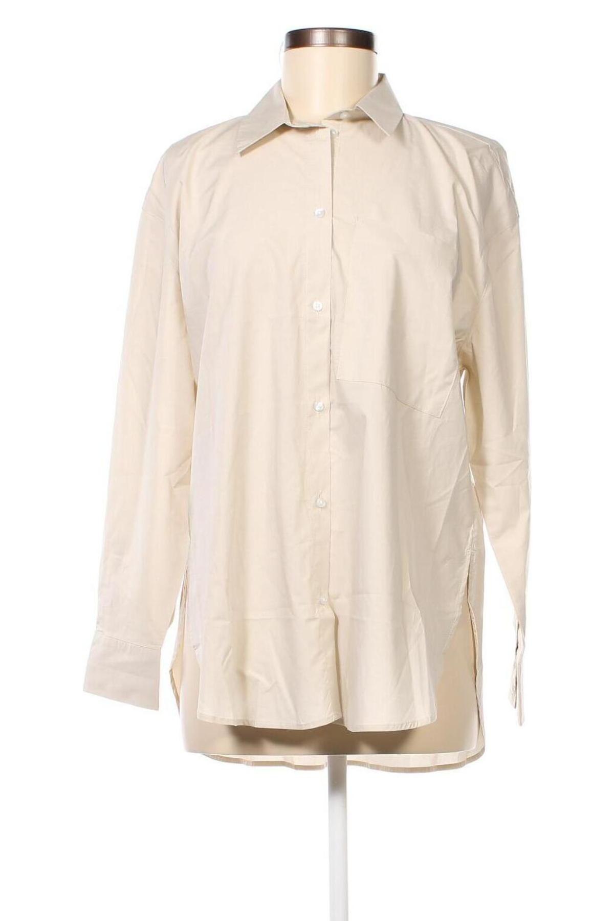Γυναικείο πουκάμισο Tom Tailor, Μέγεθος M, Χρώμα  Μπέζ, Τιμή 10,89 €