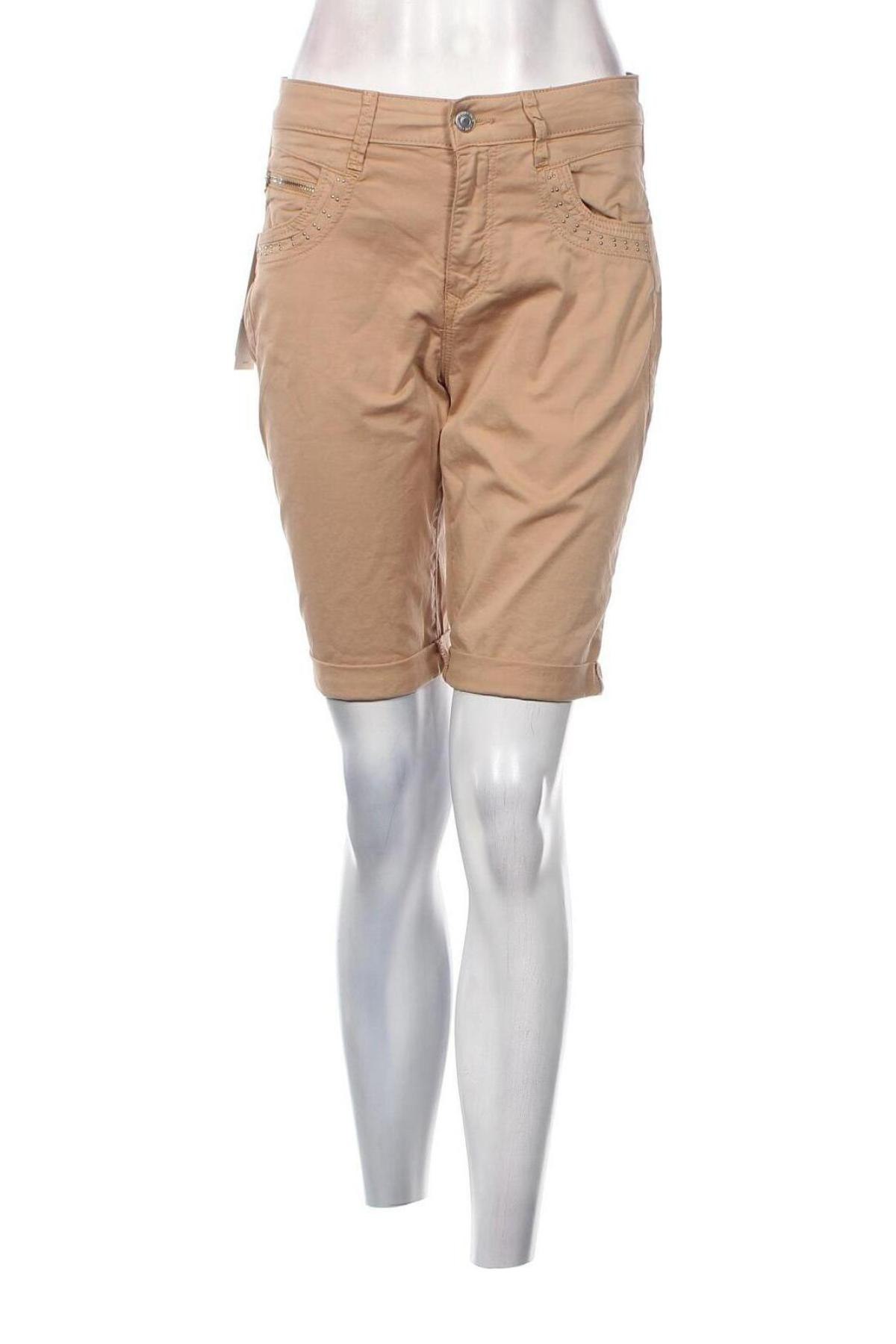 Дамски къс панталон Mavi, Размер S, Цвят Бежов, Цена 25,40 лв.