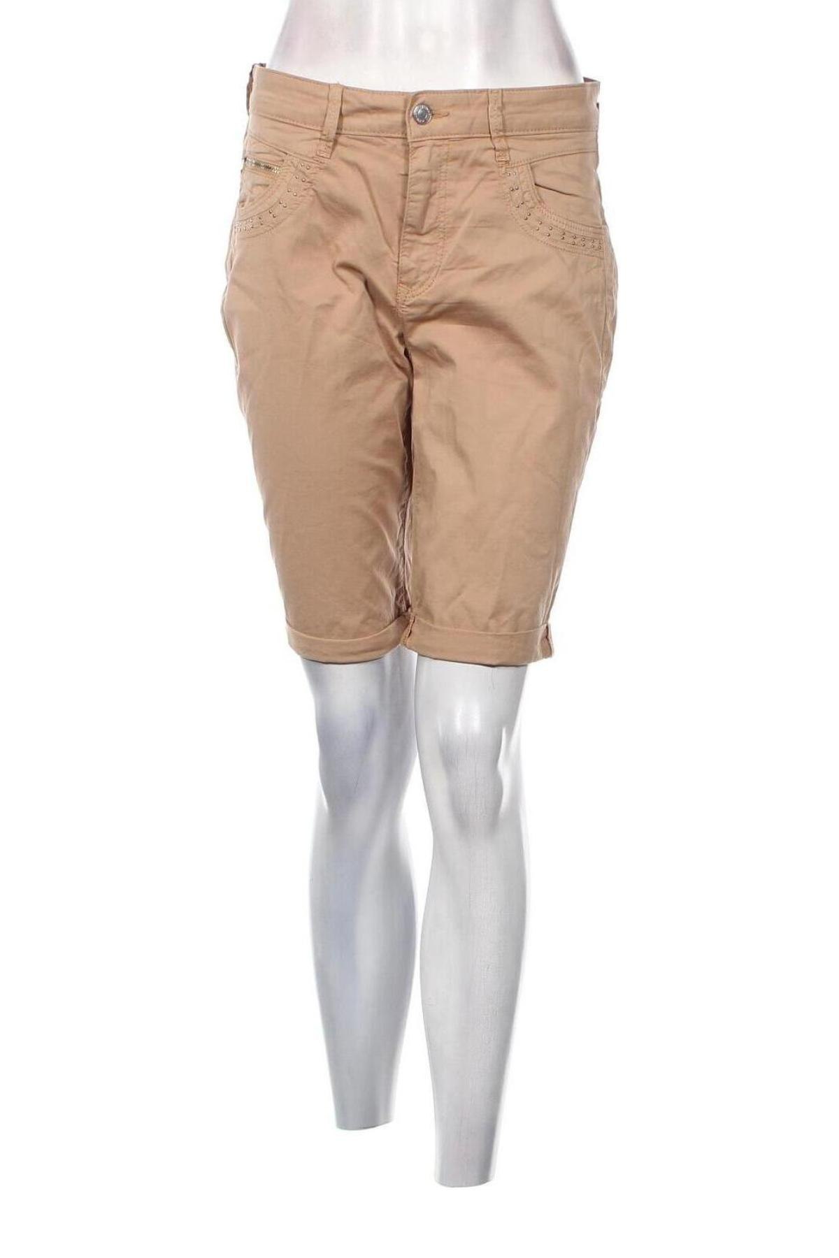 Дамски къс панталон Mavi, Размер S, Цвят Бежов, Цена 127,00 лв.