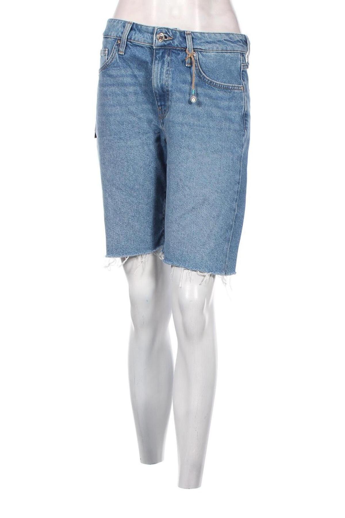 Дамски къс панталон Mavi, Размер M, Цвят Син, Цена 31,75 лв.