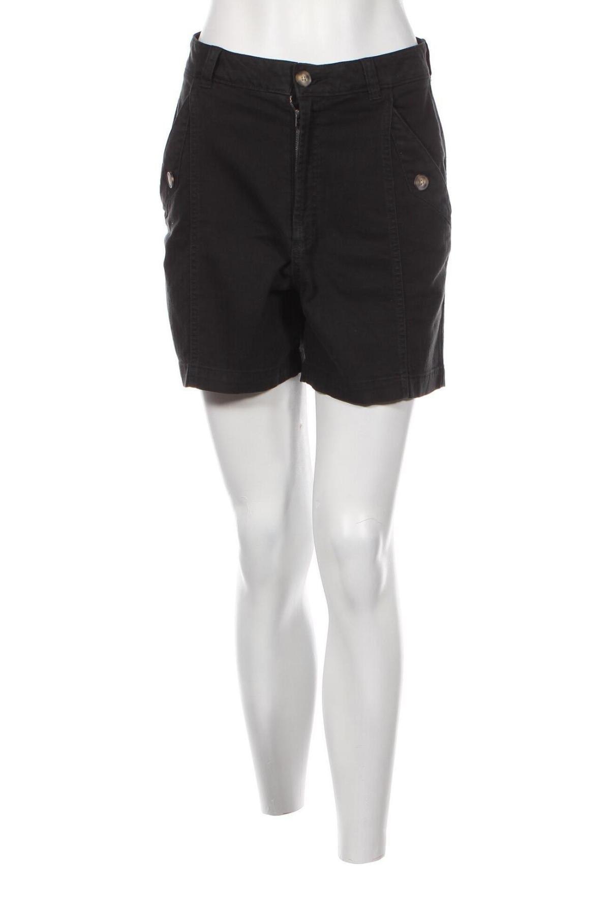 Дамски къс панталон Superdry, Размер M, Цвят Черен, Цена 25,40 лв.